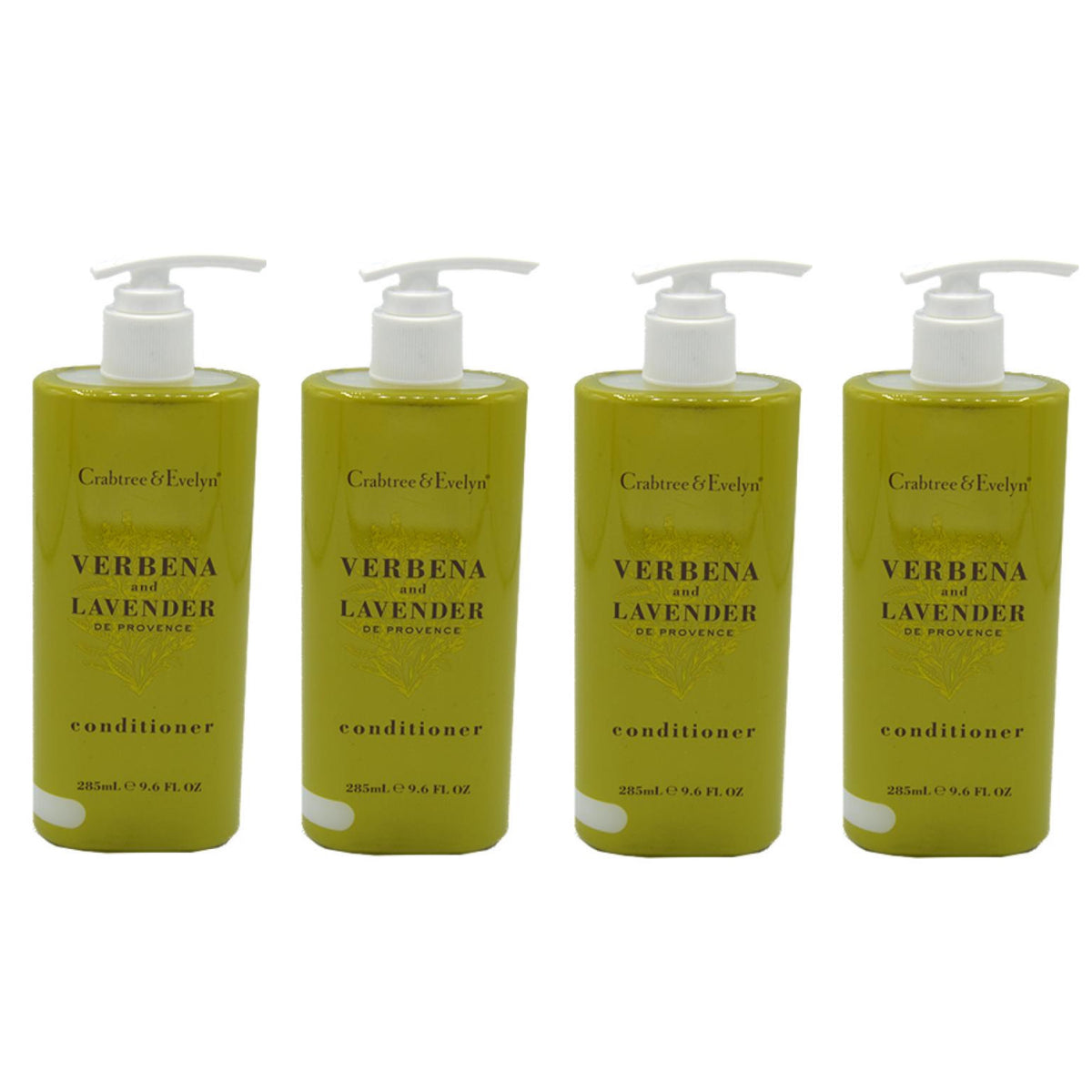 Crabtree & Evelyn Verbena Lavender Conditioner (285ml x 4 bottles)