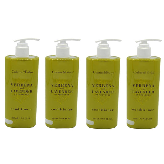 Crabtree & Evelyn Verbena Lavender Conditioner (285ml x 4 bottles)