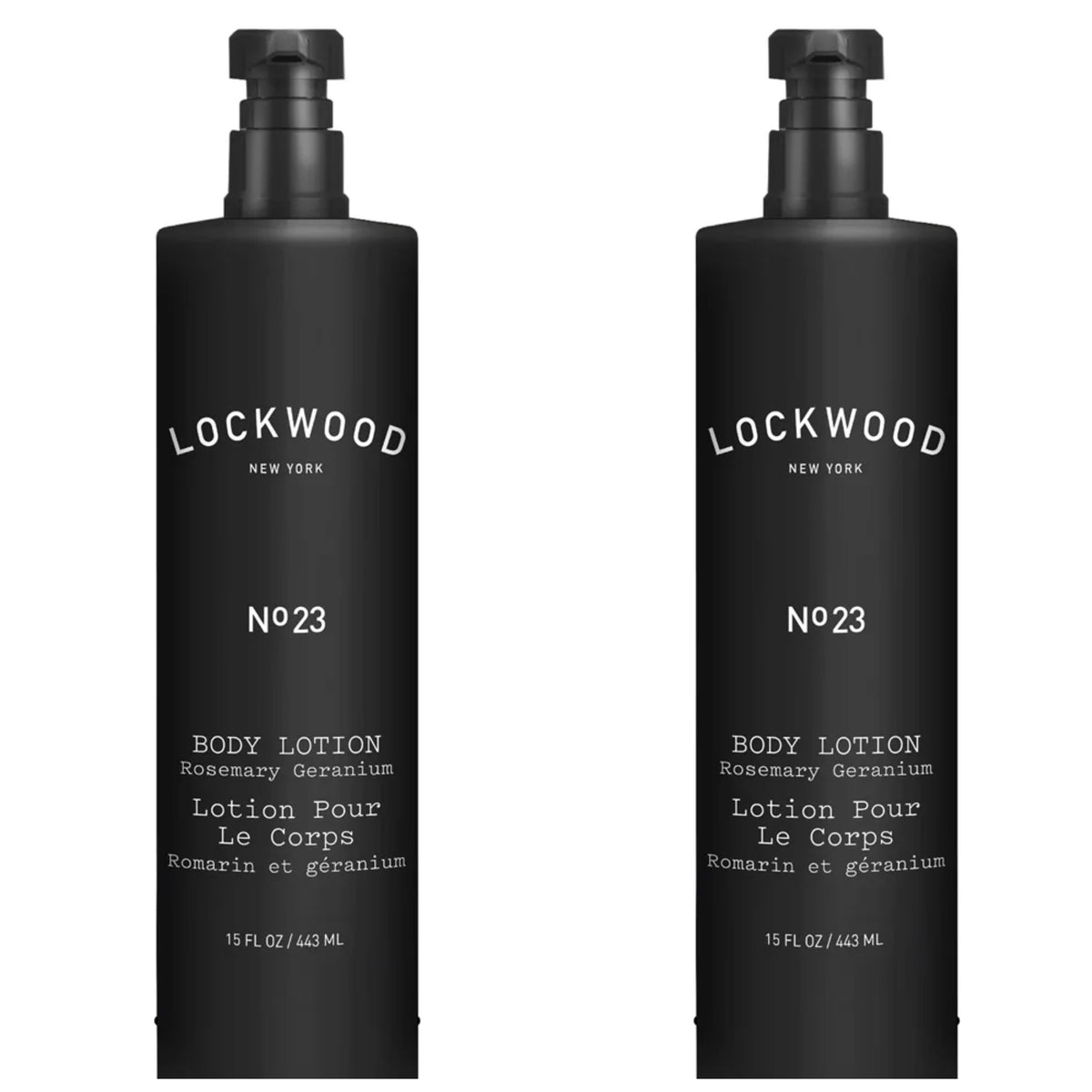 Lockwood New York Body Lotion Bundle set of 2 (15oz each)